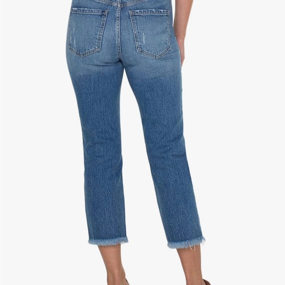 Liverpool Blue Ankle Cropped Jeans - Picture 2 of 6